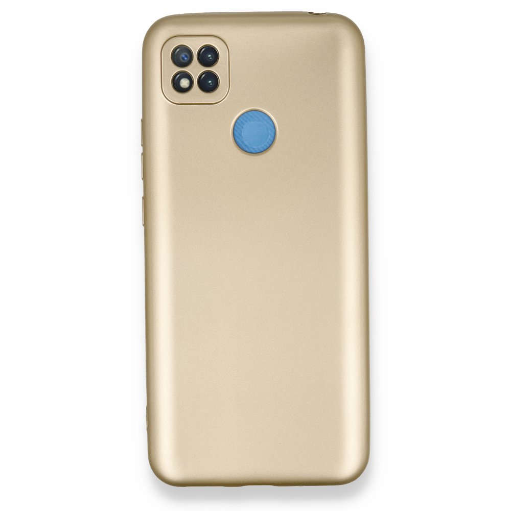 Newface Xiaomi Redmi 9C Kılıf First Silikon - Gold