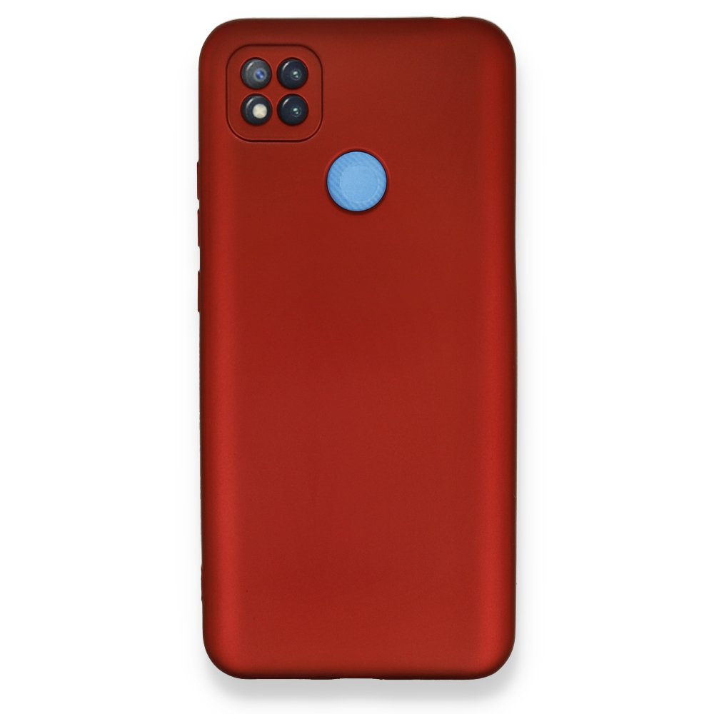 Newface Xiaomi Redmi 9C Kılıf First Silikon - Bordo