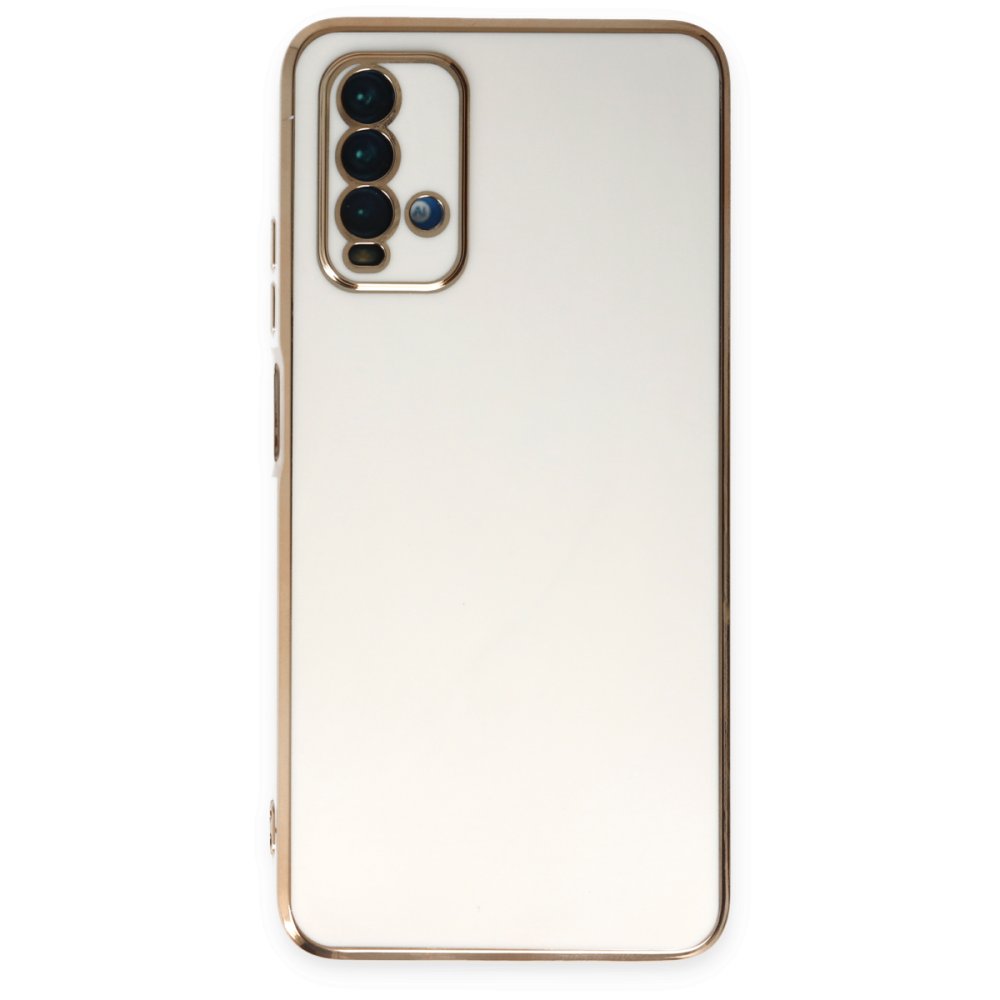 Newface Xiaomi Redmi 9T Kılıf Volet Silikon - Beyaz
