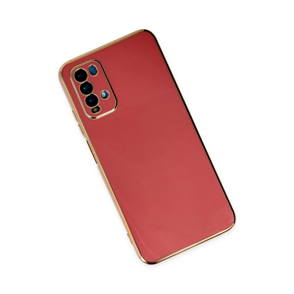 Newface Xiaomi Redmi 9T Kılıf Volet Silikon - Kırmızı