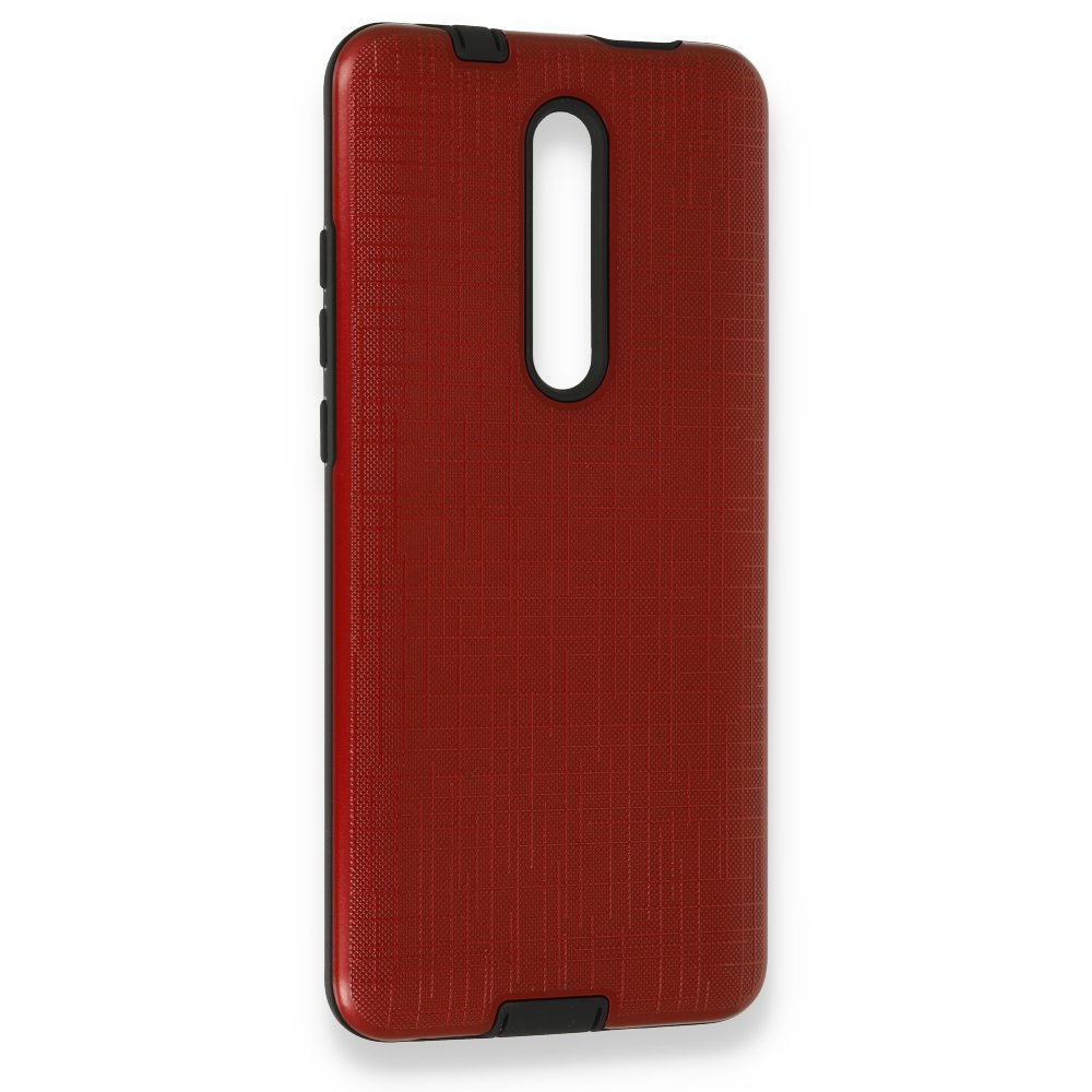 Newface Xiaomi Mi 9T Kılıf YouYou Silikon Kapak - Kırmızı