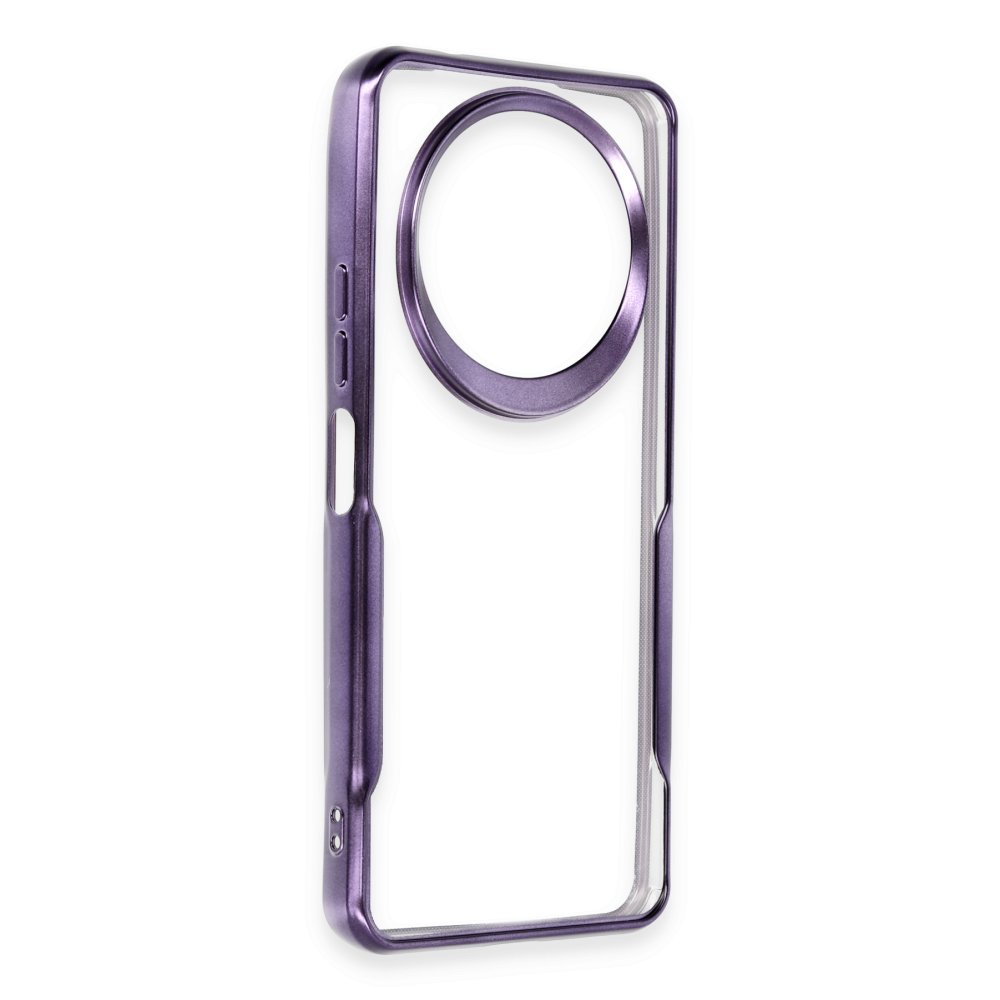 Newface Xiaomi Redmi A3 4G Kılıf Boyi Silikon Kapak - Derin Mor