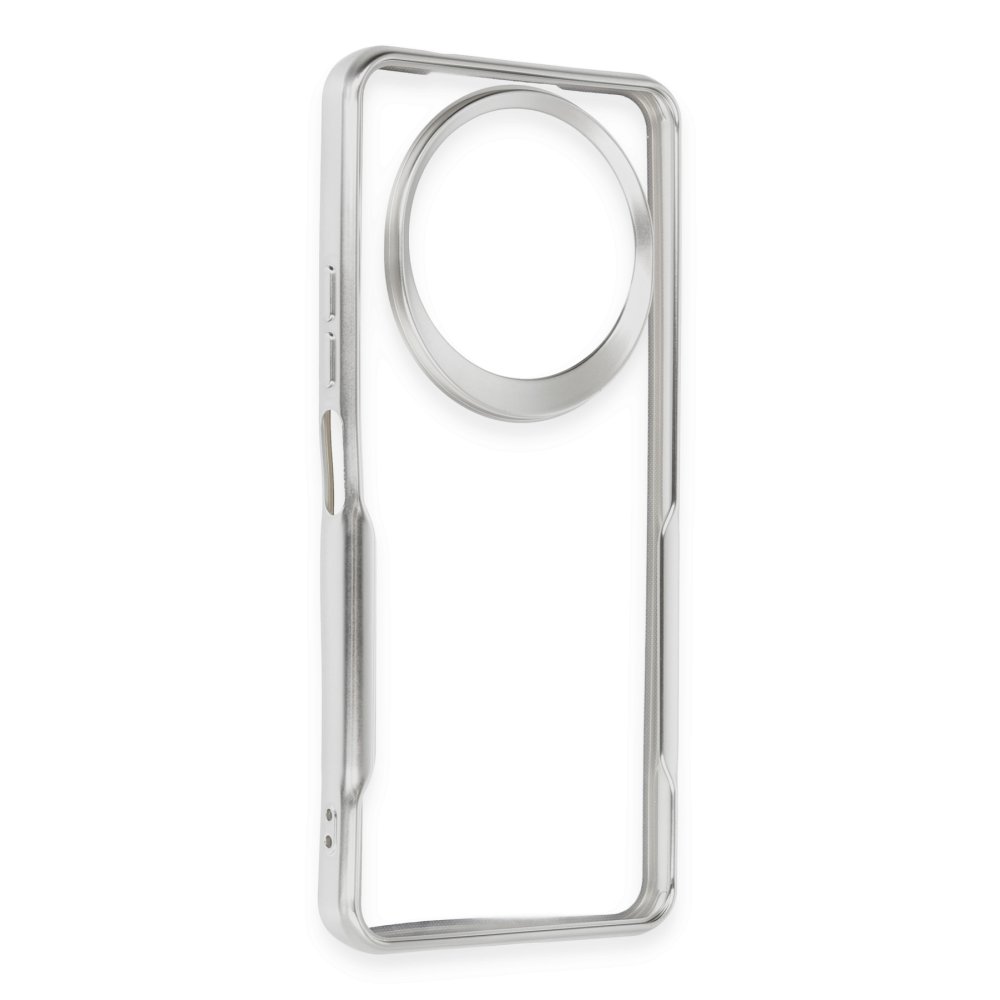 Newface Xiaomi Redmi A3 4G Kılıf Boyi Silikon Kapak - Gümüş