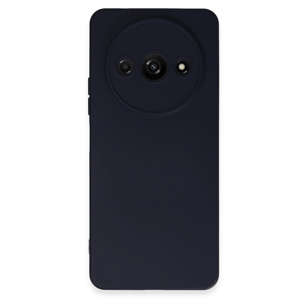 Newface Xiaomi Redmi A3 4G Kılıf Nano içi Kadife Silikon - Lacivert