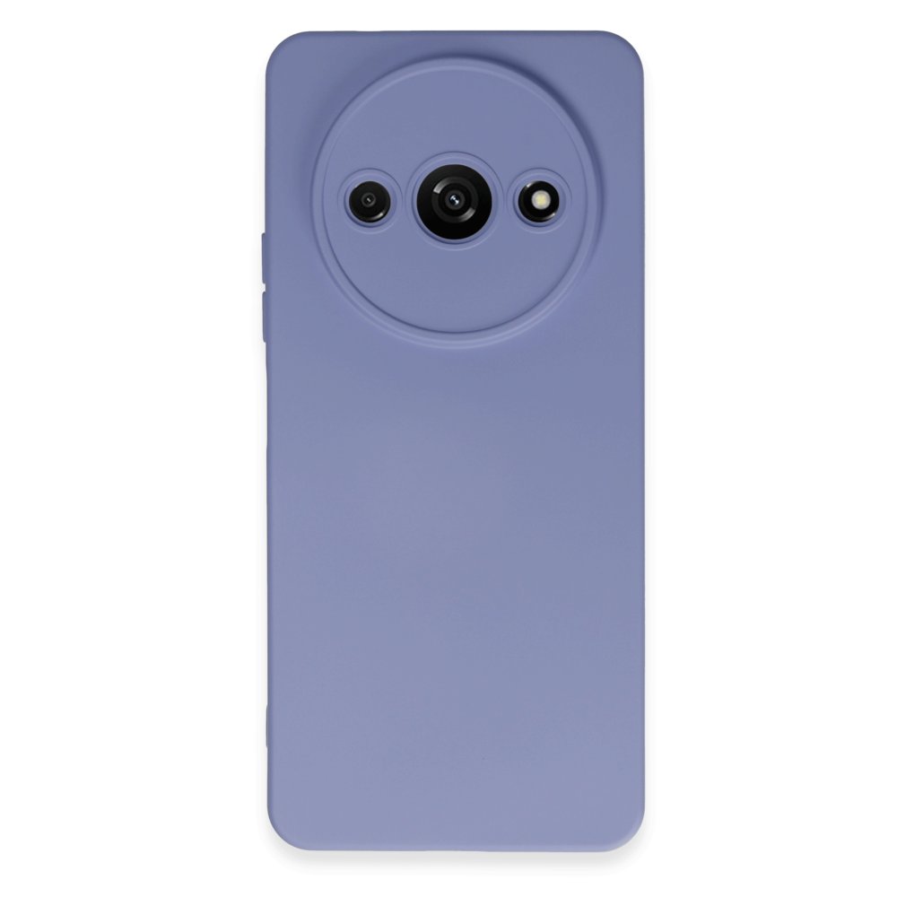 Newface Xiaomi Redmi A3 4G Kılıf Nano içi Kadife Silikon - Lila