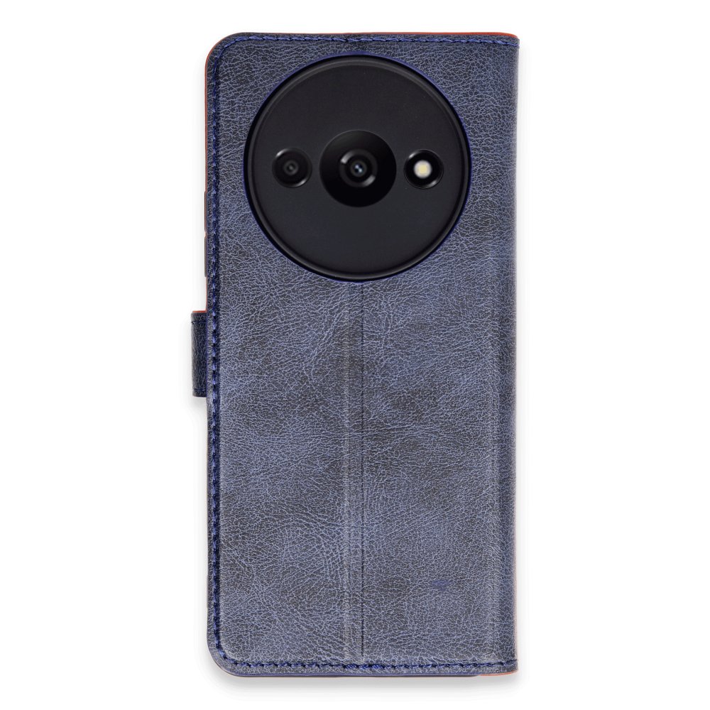 Newface Xiaomi Redmi A3 4G Kılıf Trend S Plus Kapaklı Kılıf - Lacivert