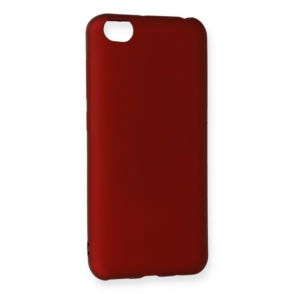 Newface Xiaomi Redmi Go Kılıf First Silikon - Bordo