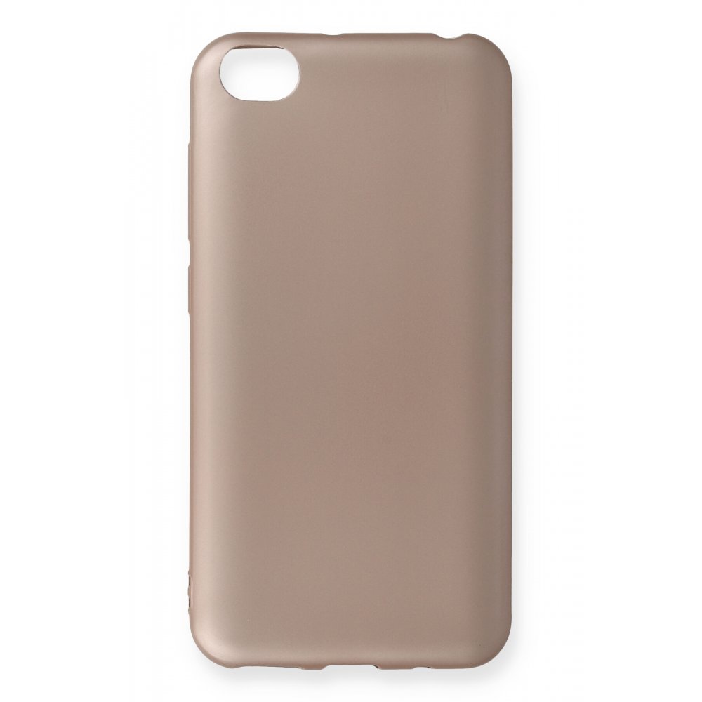 Newface Xiaomi Redmi Go Kılıf First Silikon - Rose Gold