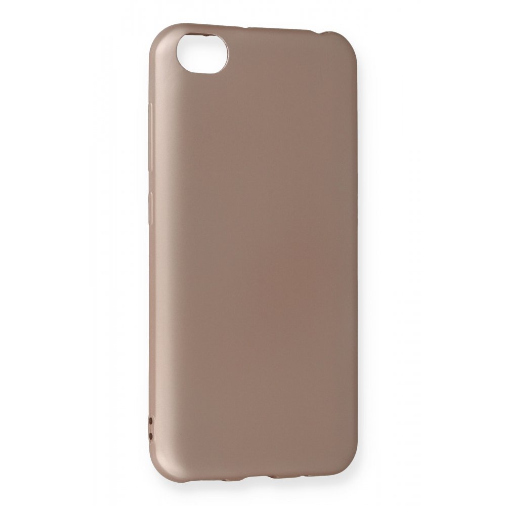 Newface Xiaomi Redmi Go Kılıf First Silikon - Rose Gold