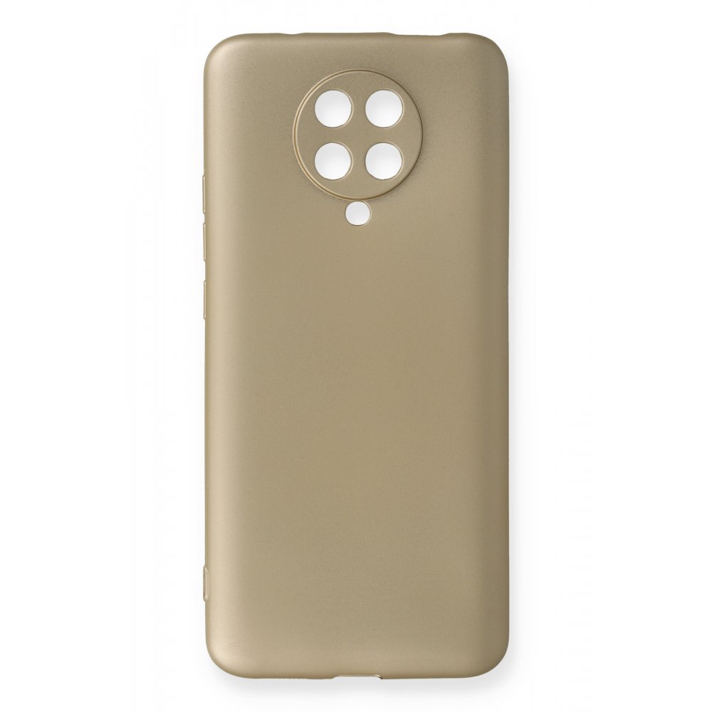 Newface Xiaomi K30 Pro Kılıf First Silikon - Gold