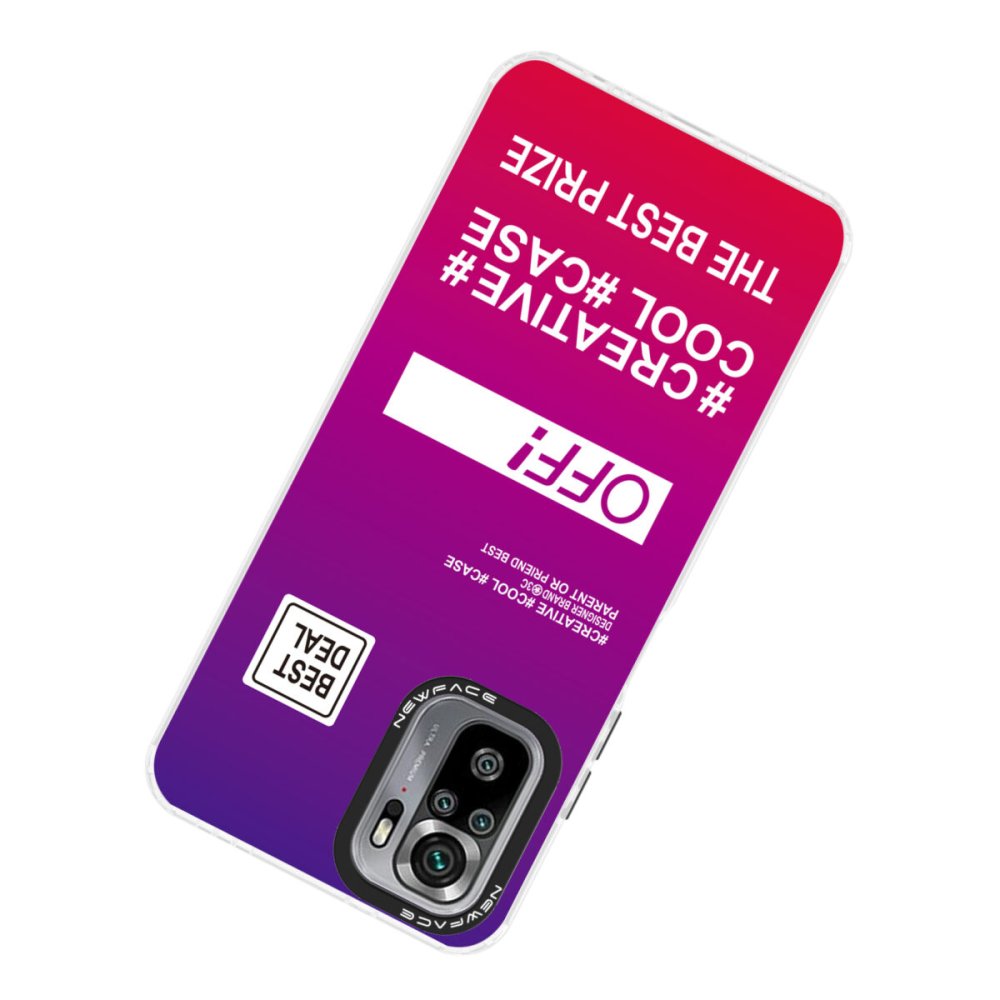 Newface Xiaomi Redmi Note 10 Kılıf Estoril Desenli Kapak - Estoril - 9