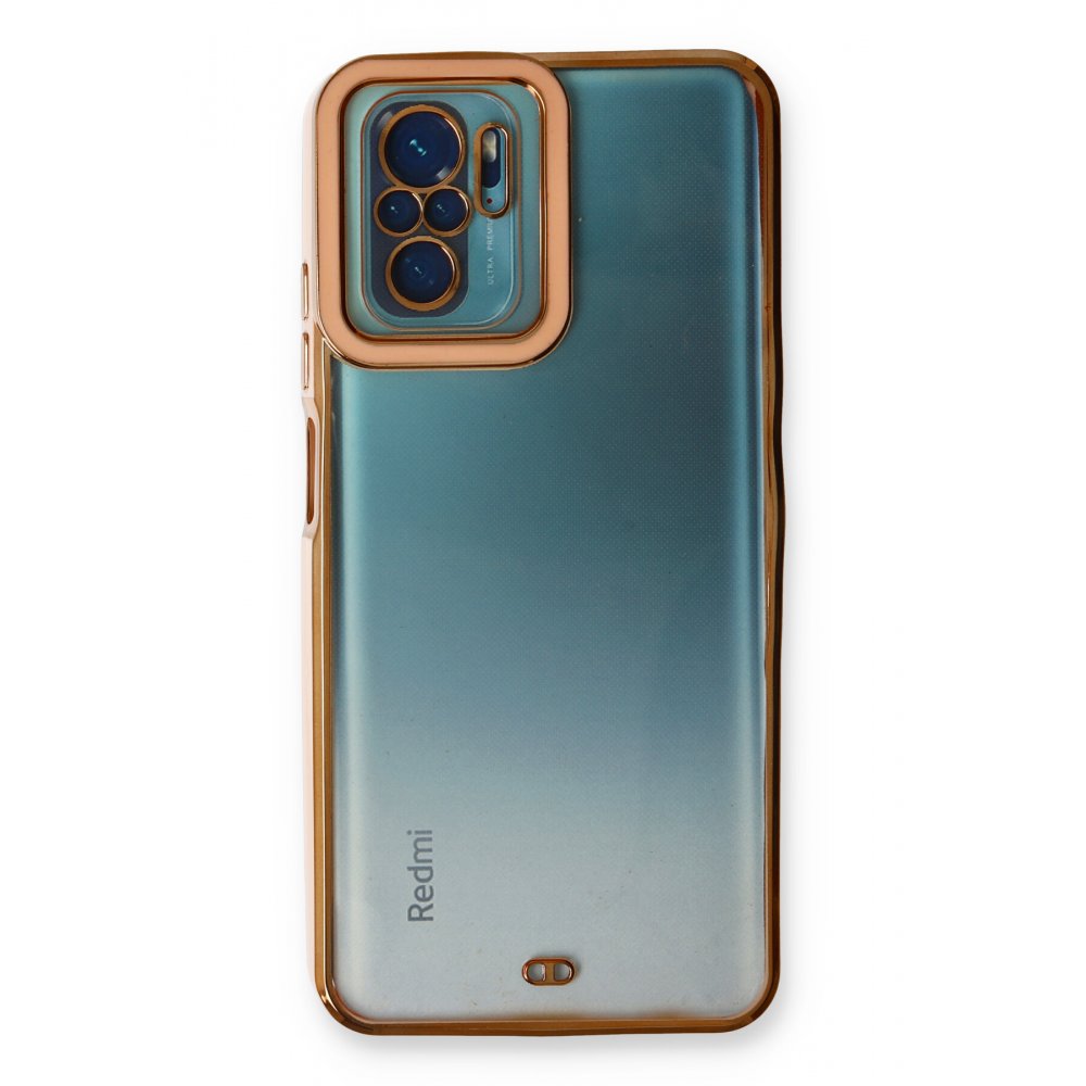 Newface Xiaomi Poco M5s Kılıf Liva Lens Silikon - Rose