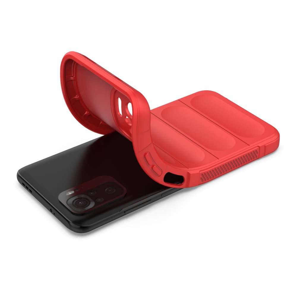 Newface Xiaomi Redmi Note 10 Kılıf Optimum Silikon - Kırmızı