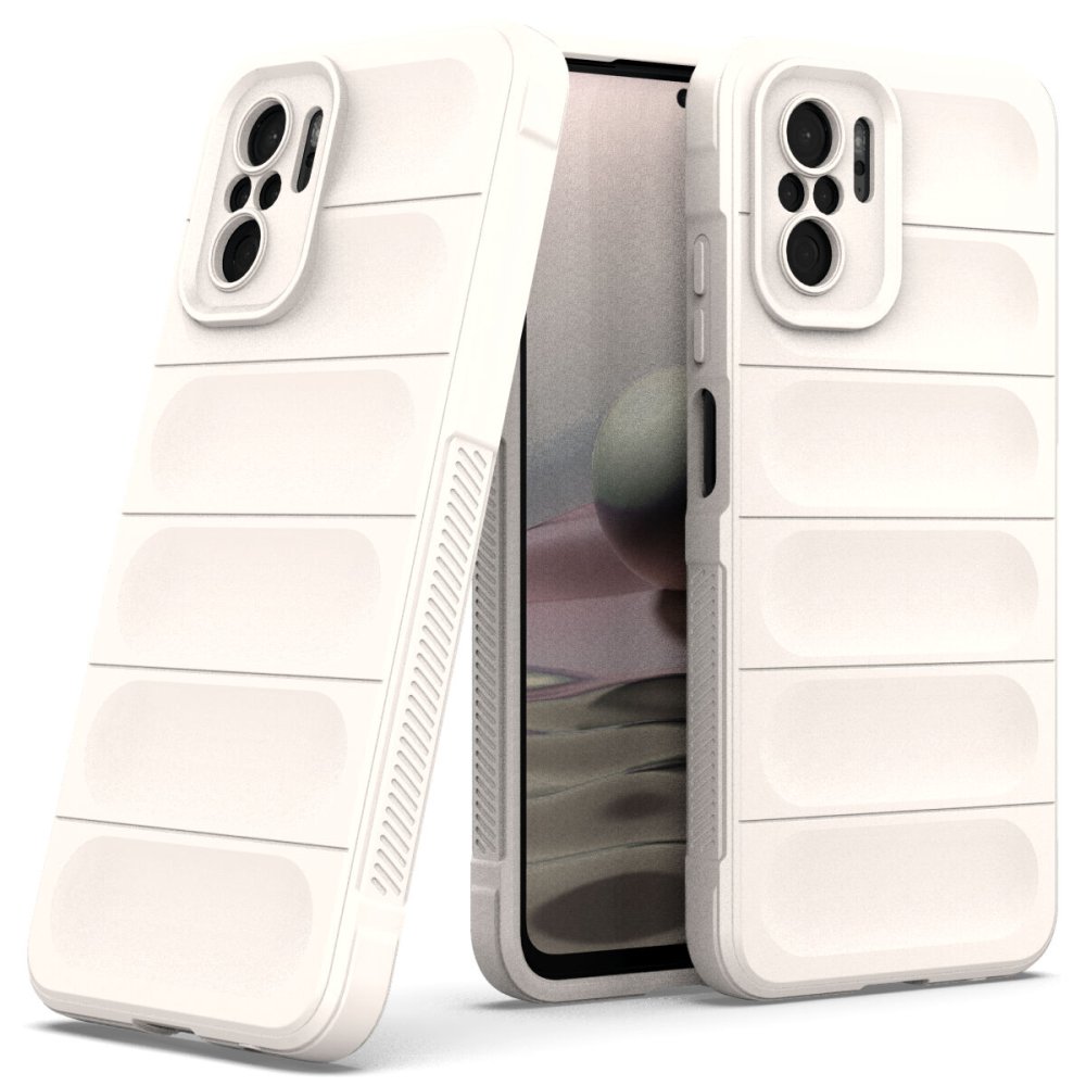 Newface Xiaomi Redmi Note 10 Kılıf Optimum Silikon - Krem