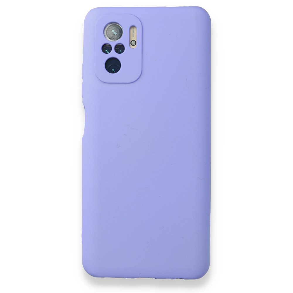 Newface Xiaomi Poco M5s Kılıf First Silikon - Lila