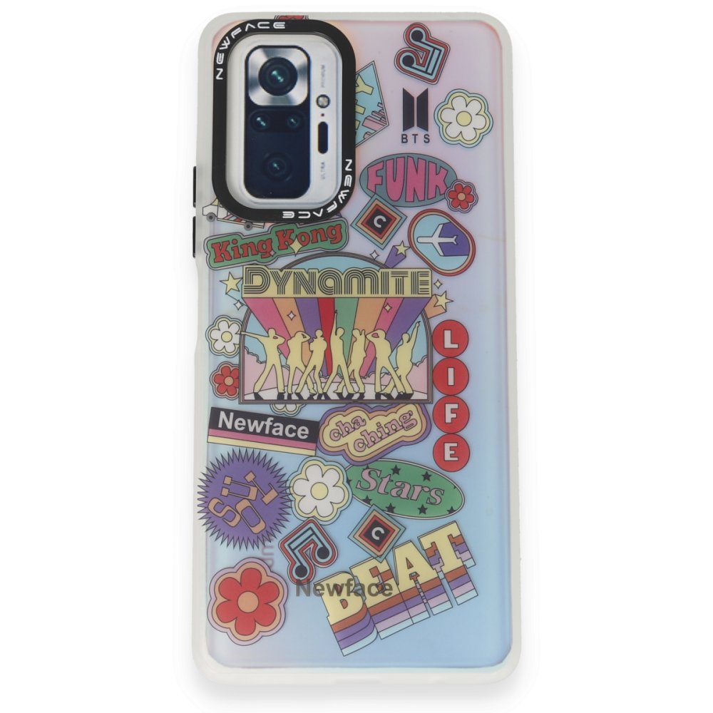 Newface Xiaomi Redmi Note 10 Pro Kılıf Estoril Desenli Kapak - Estoril - 14