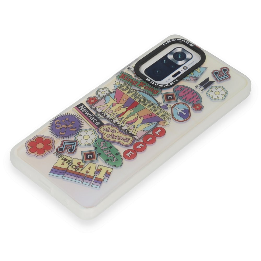 Newface Xiaomi Redmi Note 10 Pro Kılıf Estoril Desenli Kapak - Estoril - 14