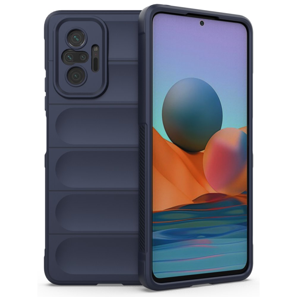 Newface Xiaomi Redmi Note 10 Pro Kılıf Optimum Silikon - Lacivert