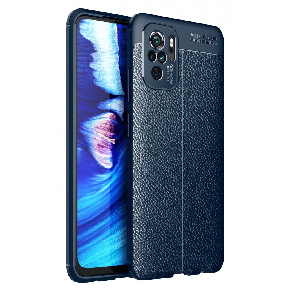 Newface Xiaomi Redmi Note 10S Kılıf Auto Focus Kapak - Lacivert