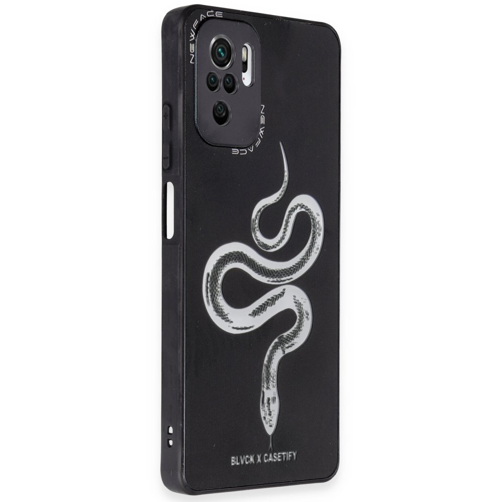 Newface Xiaomi Redmi Note 10S Kılıf Mirror Desenli Kapak - Mirror - 13