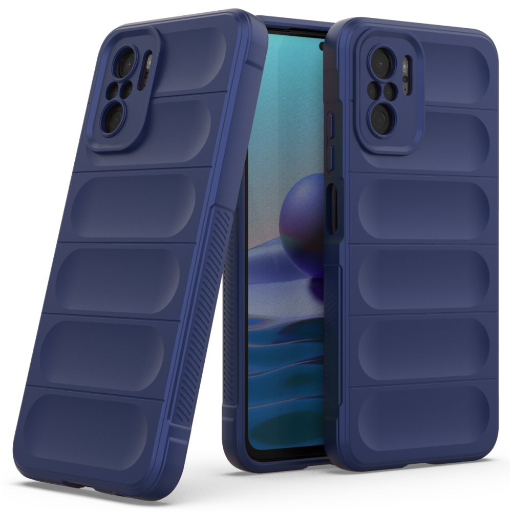 Newface Xiaomi Redmi Note 10S Kılıf Optimum Silikon - Lacivert