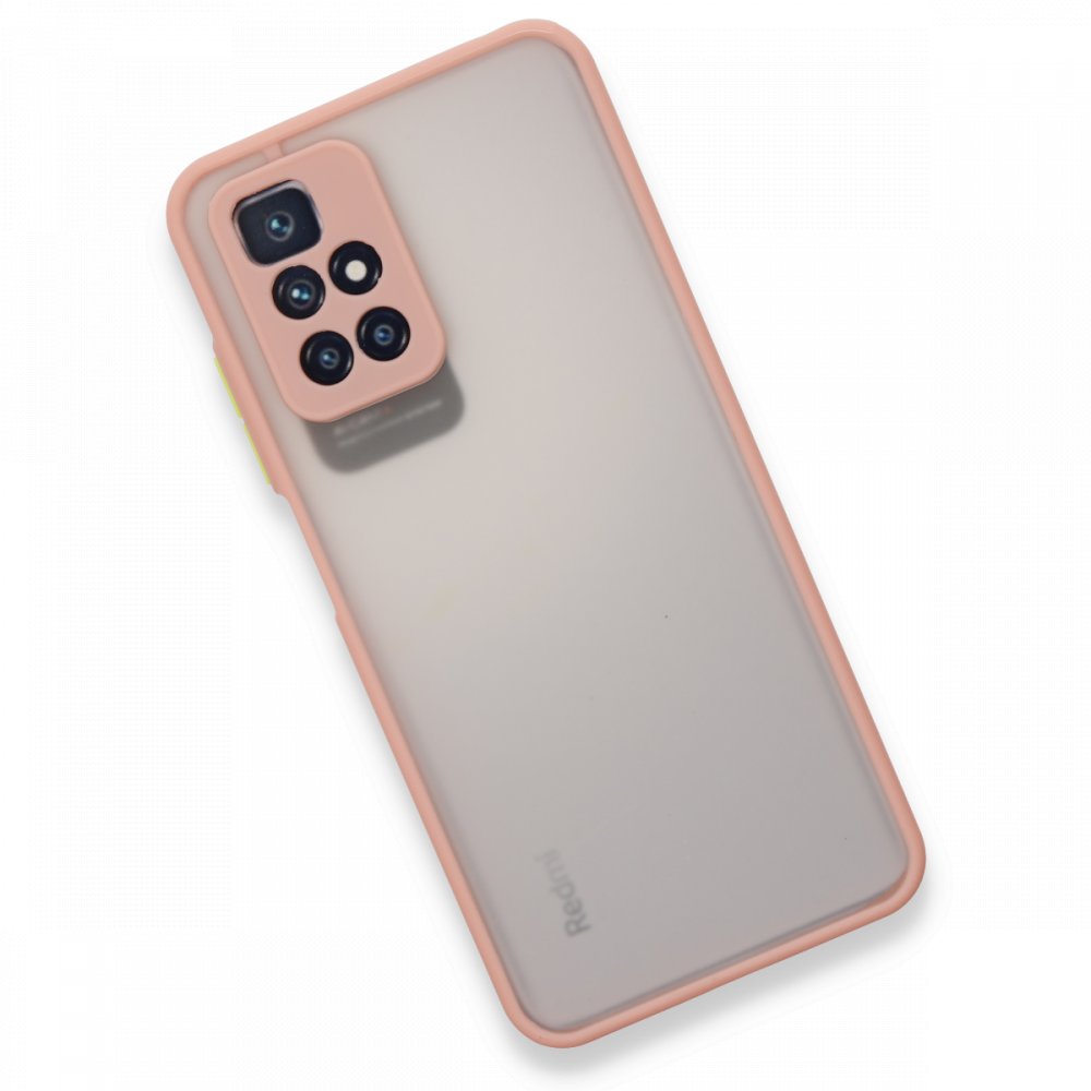 Newface Xiaomi Redmi Note 11 4G Kılıf Montreal Silikon Kapak - Pembe
