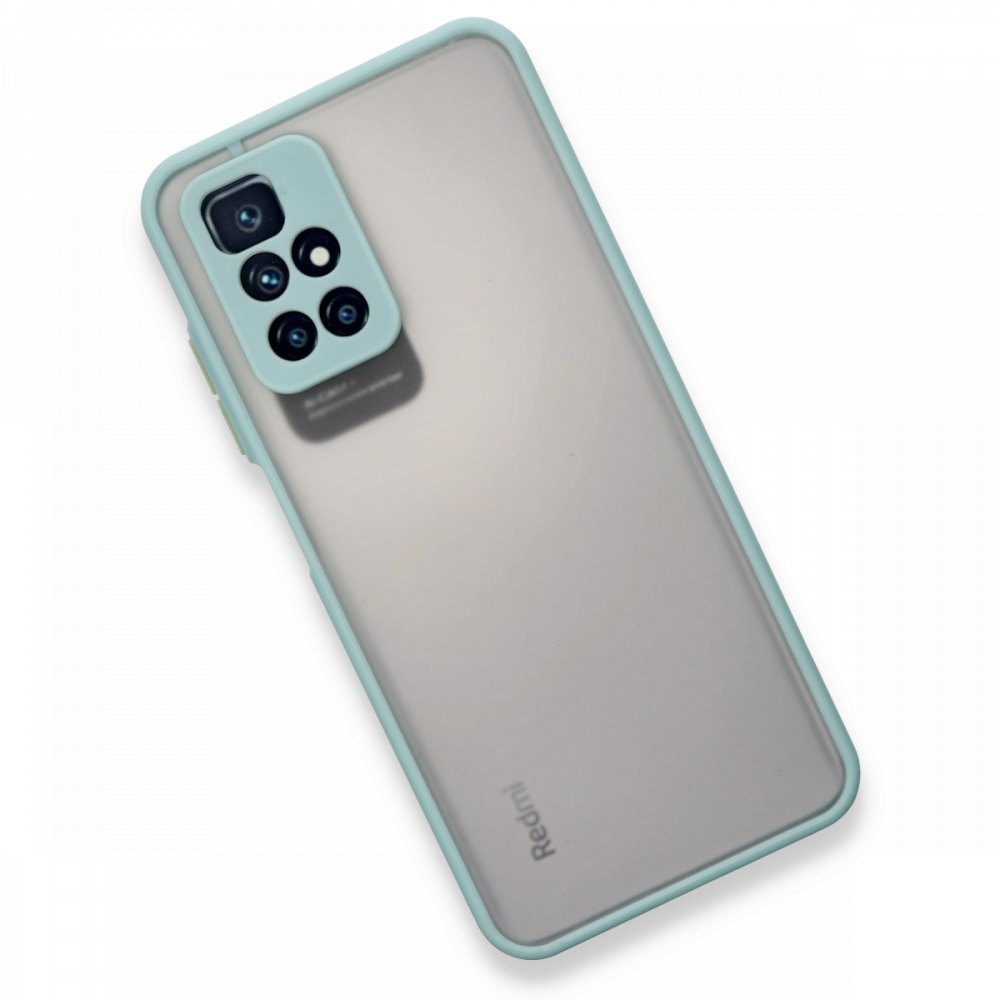 Newface Xiaomi Redmi Note 11 4G Kılıf Montreal Silikon Kapak - Turkuaz