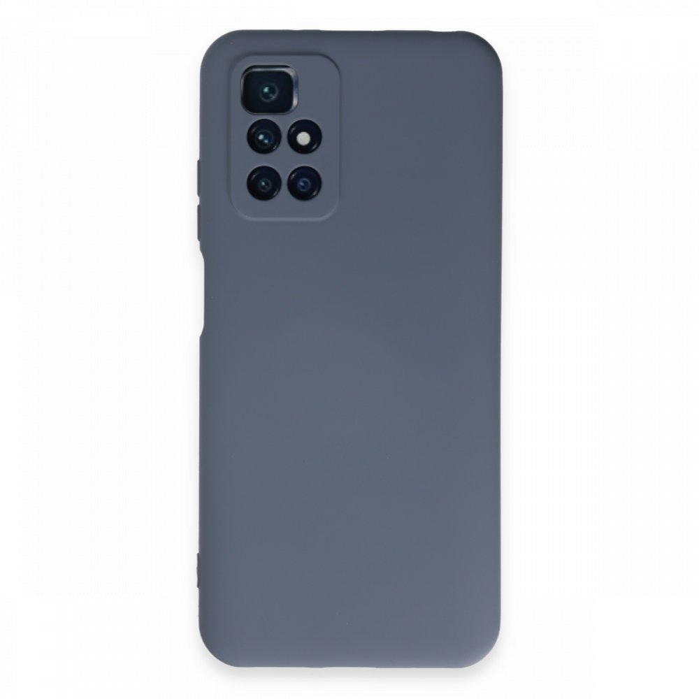 Newface Xiaomi Redmi Note 11 4G Kılıf Nano içi Kadife Silikon - Gri
