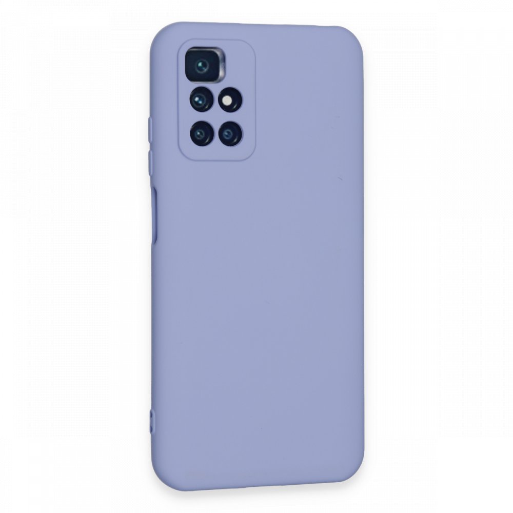 Newface Xiaomi Redmi Note 11 4G Kılıf Nano içi Kadife Silikon - Lila