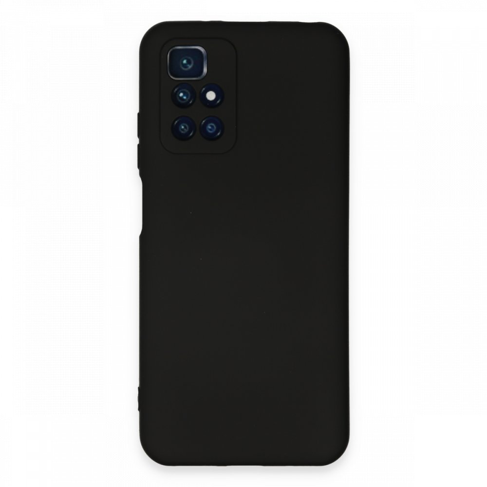 Newface Xiaomi Redmi Note 11 4G Kılıf Nano içi Kadife Silikon - Siyah