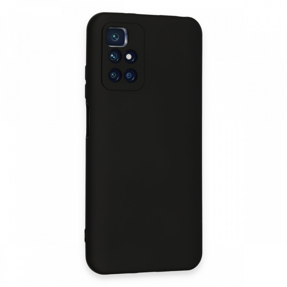 Newface Xiaomi Redmi Note 11 4G Kılıf Nano içi Kadife Silikon - Siyah