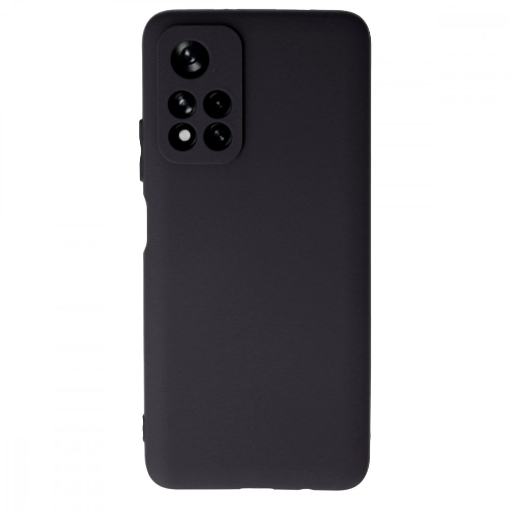 Newface Xiaomi Poco M4 Pro 5G Kılıf First Silikon - Siyah