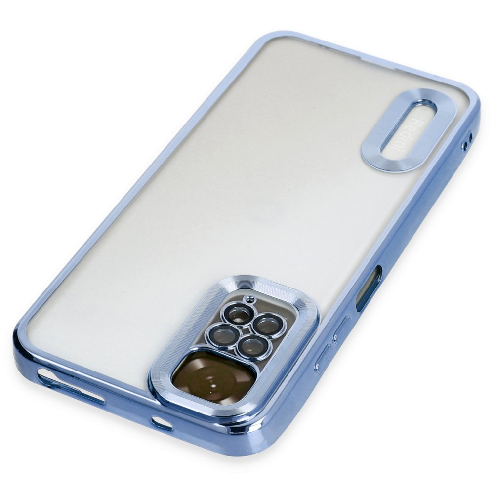 Newface Xiaomi Redmi Note 11 Kılıf Slot Silikon - Sierra Blue