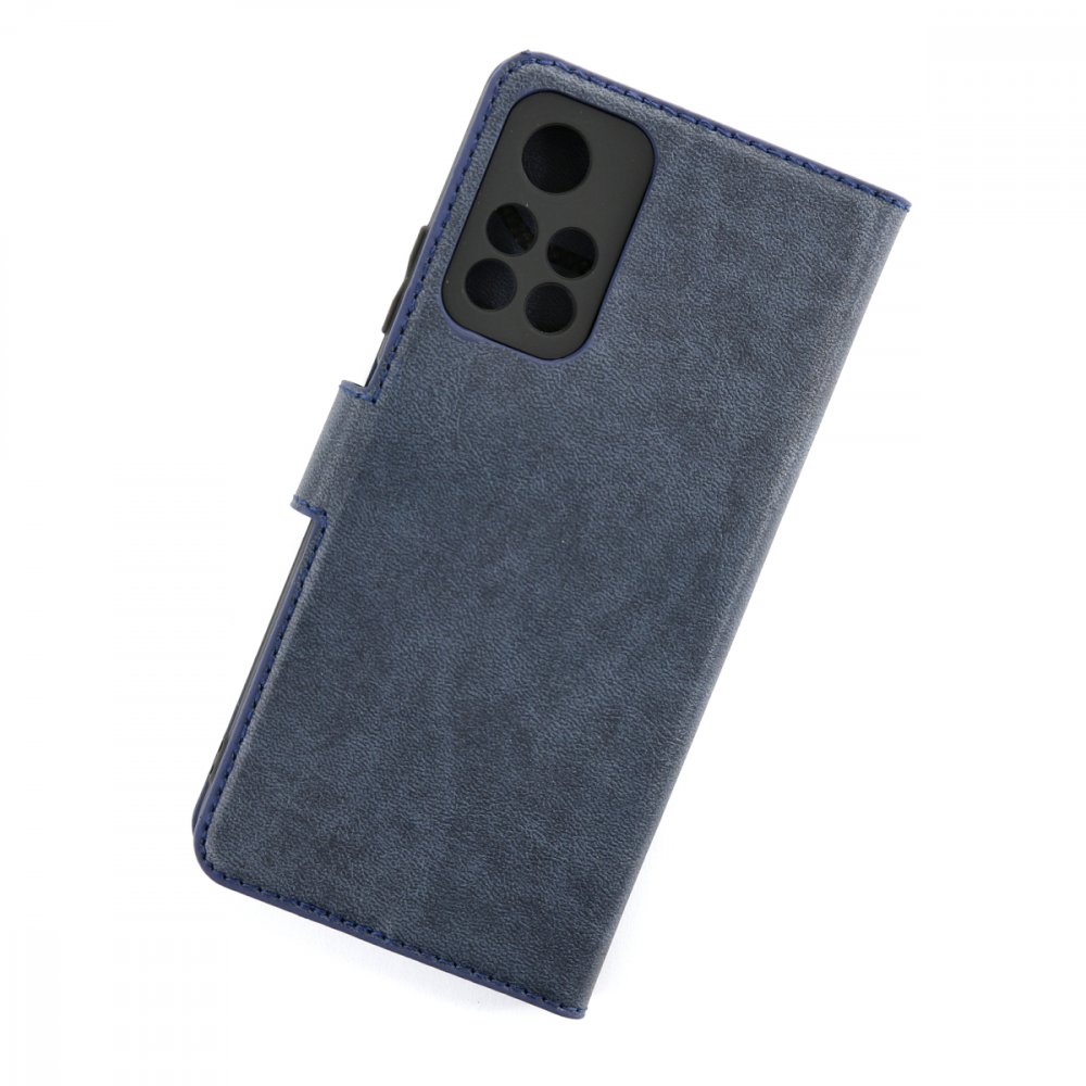 Newface Xiaomi Poco M4 Pro 5G Kılıf Trend S Plus Kapaklı Kılıf - Lacivert