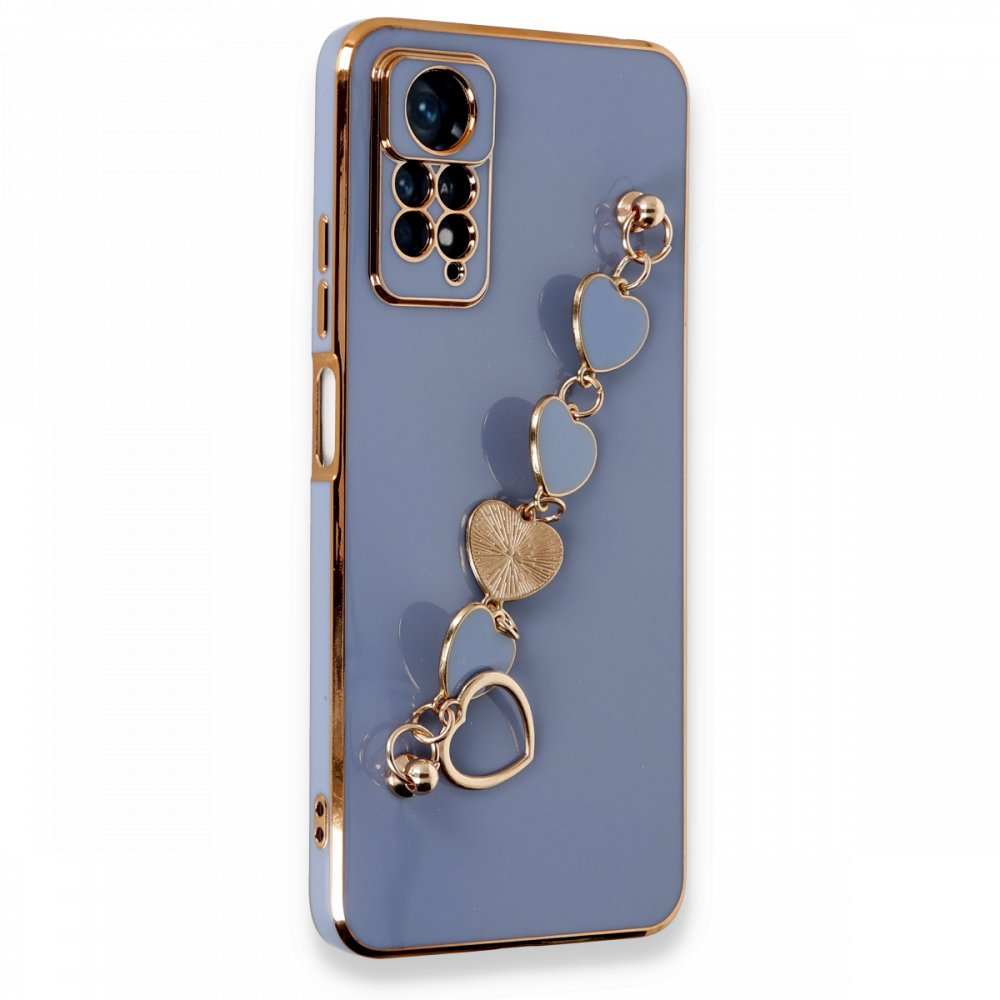 Newface Xiaomi Redmi Note 11 Pro Kılıf Esila Silikon - Gri