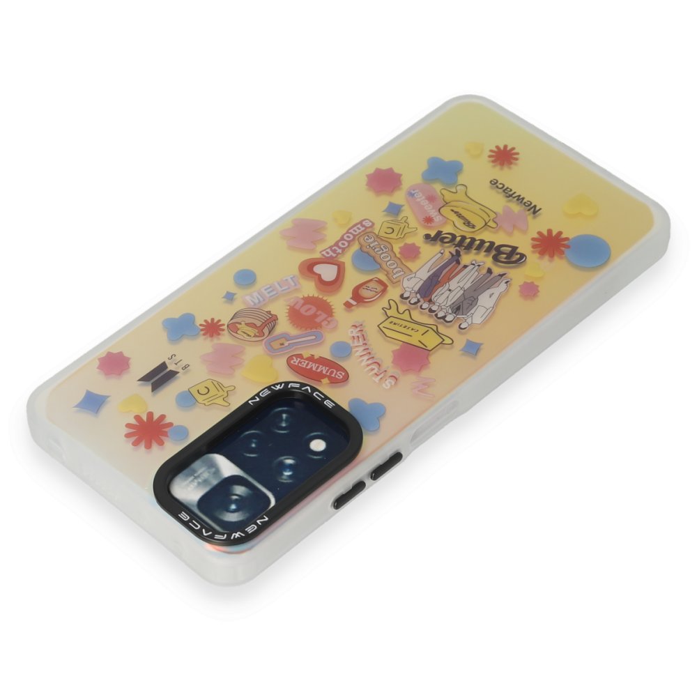 Newface Xiaomi Redmi Note 11 Pro Kılıf Estoril Desenli Kapak - Estoril - 16