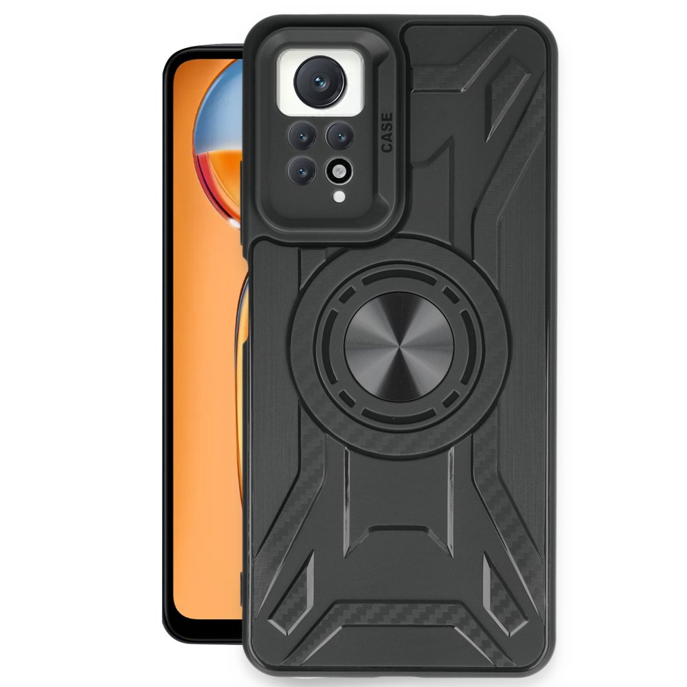 Newface Xiaomi Redmi Note 11 Pro Kılıf Lincoln Silikon - Siyah