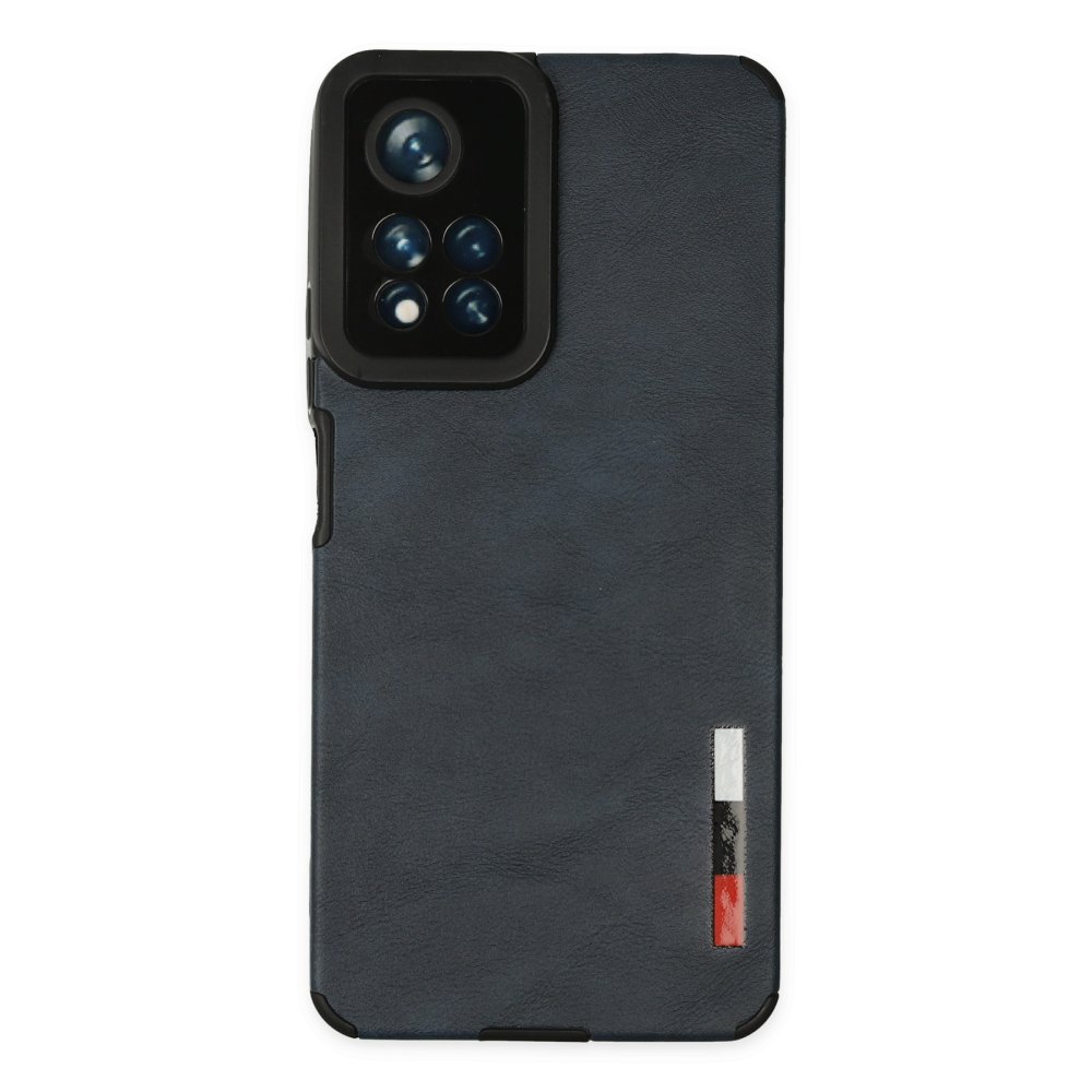 Newface Xiaomi Redmi Note 11 Pro Plus 5G Kılıf Loop Deri Silikon - Lacivert