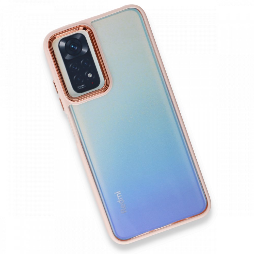Newface Xiaomi Redmi Note 11S Kılıf Dora Kapak - Pudra