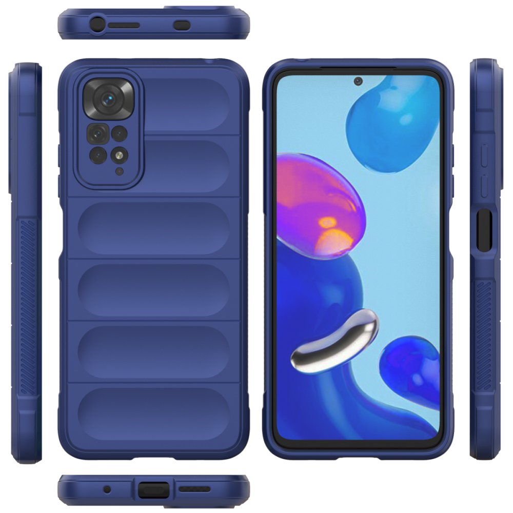 Newface Xiaomi Redmi Note 11S Kılıf Optimum Silikon - Lacivert