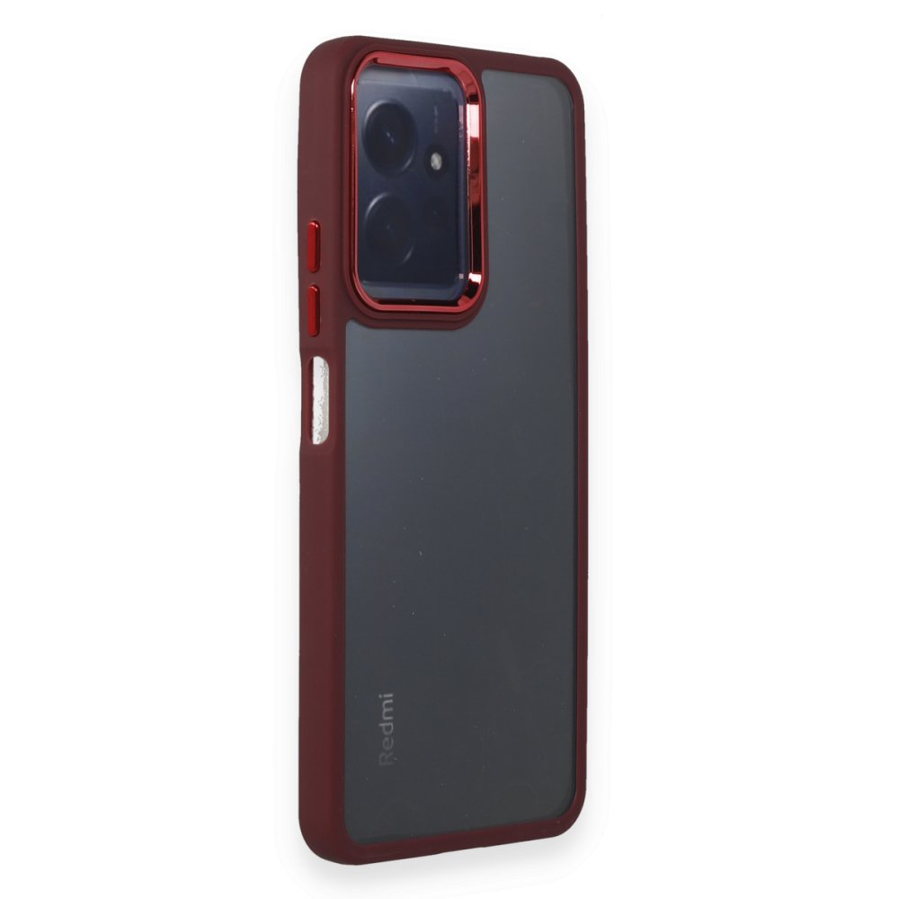 Newface Xiaomi Redmi Note 12 4G Kılıf Dora Kapak - Kırmızı