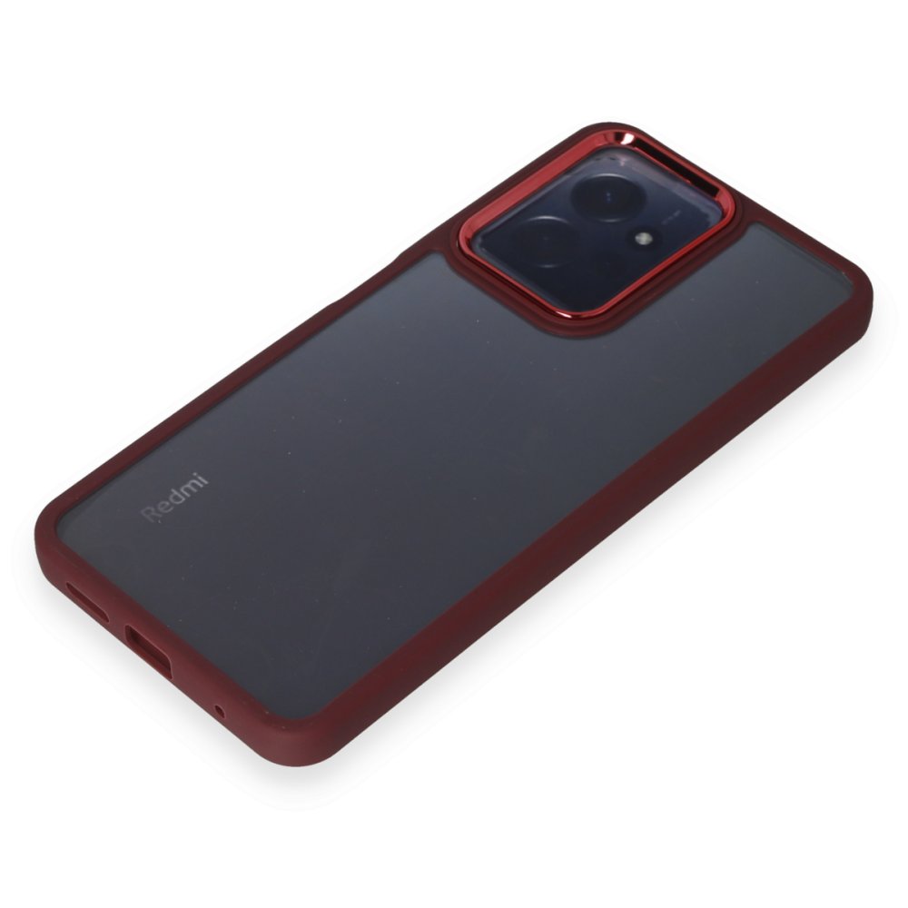 Newface Xiaomi Redmi Note 12 4G Kılıf Dora Kapak - Kırmızı