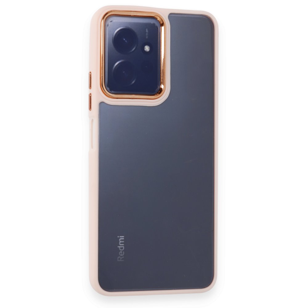 Newface Xiaomi Redmi Note 12 4G Kılıf Dora Kapak - Pudra