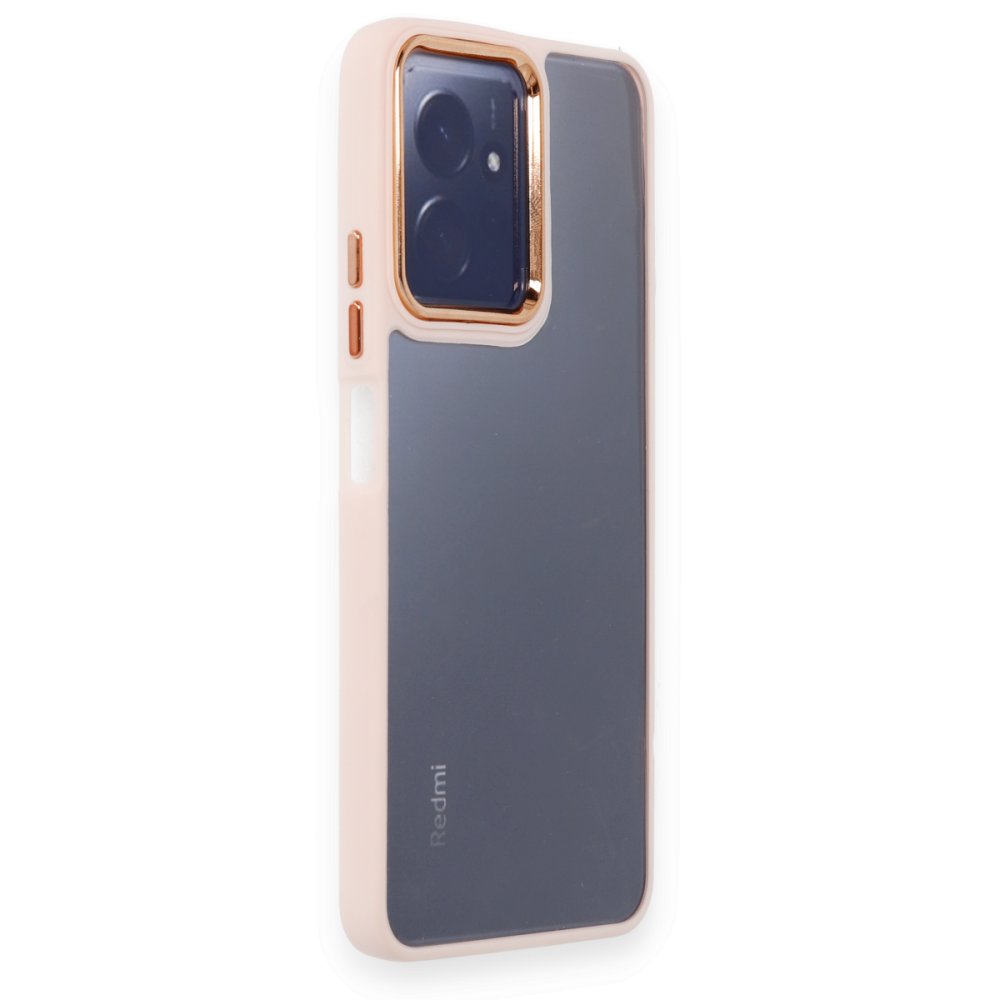 Newface Xiaomi Redmi Note 12 4G Kılıf Dora Kapak - Pudra