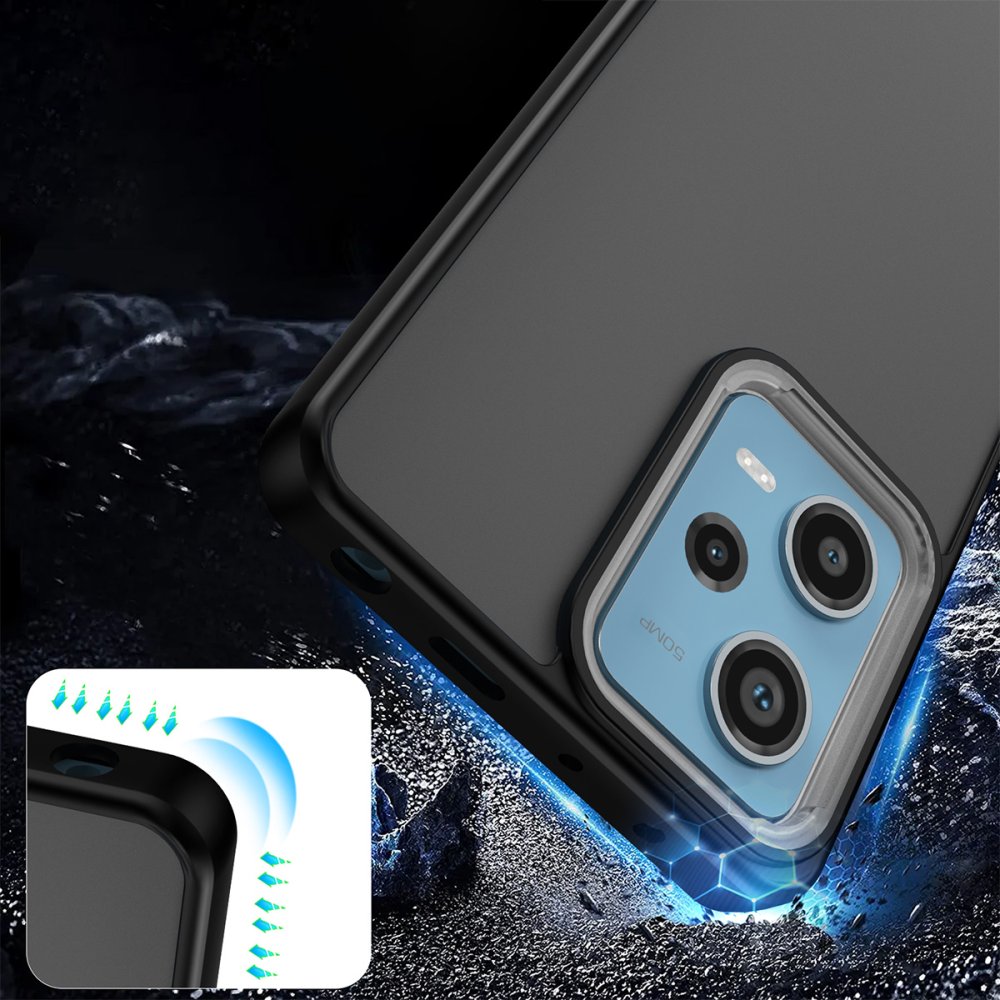 Newface Xiaomi Redmi Note 12 4G Kılıf Elegant Kapak - Lacivert