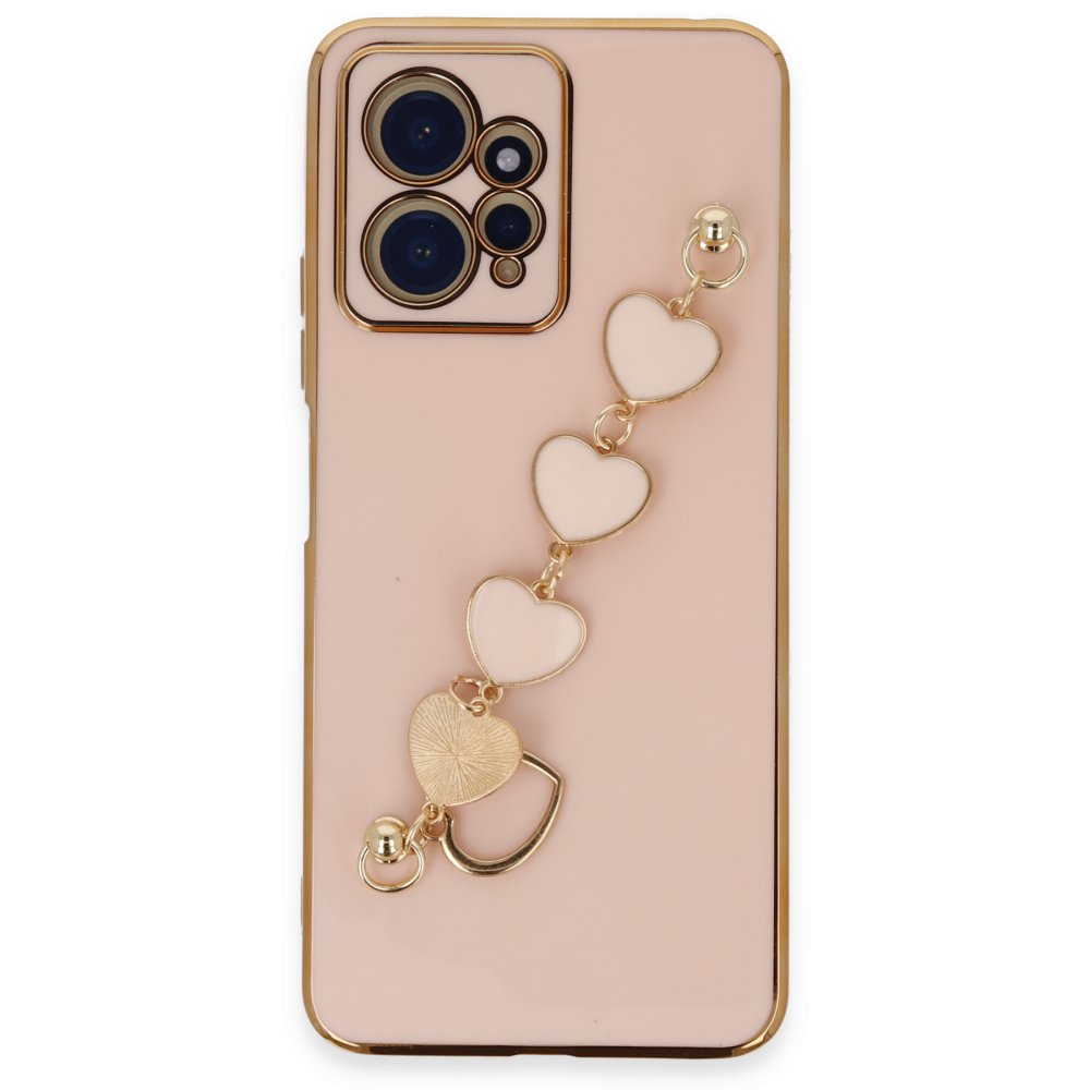 Newface Xiaomi Redmi Note 12 4G Kılıf Esila Silikon - Pudra
