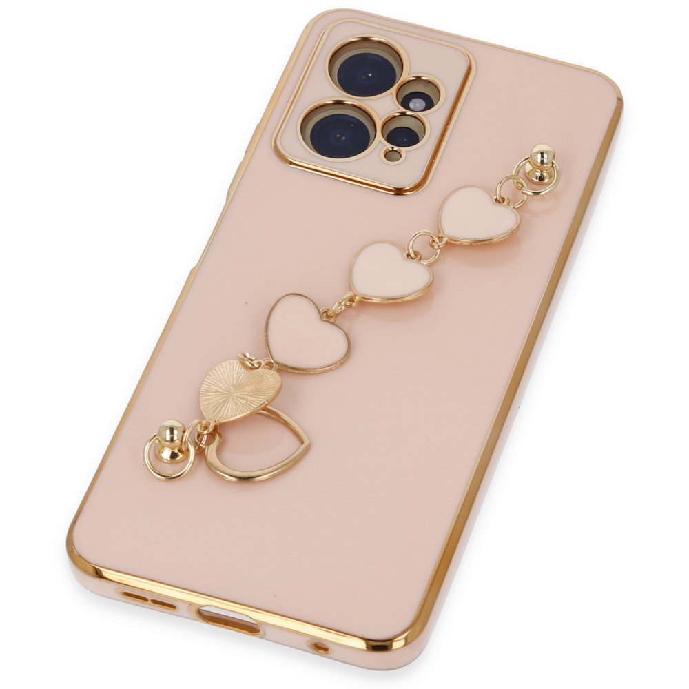 Newface Xiaomi Redmi Note 12 4G Kılıf Esila Silikon - Pudra