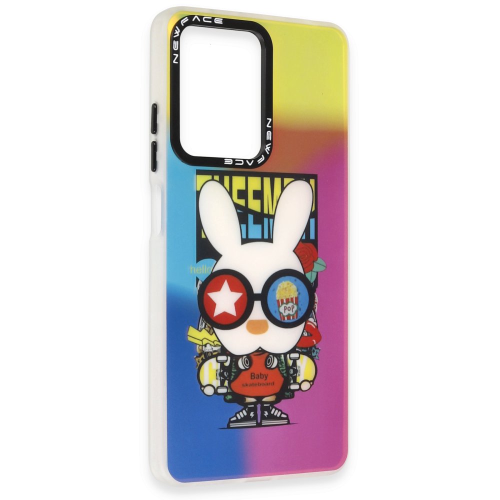 Newface Xiaomi Redmi Note 12 4G Kılıf Estoril Desenli Kapak - Estoril - 10