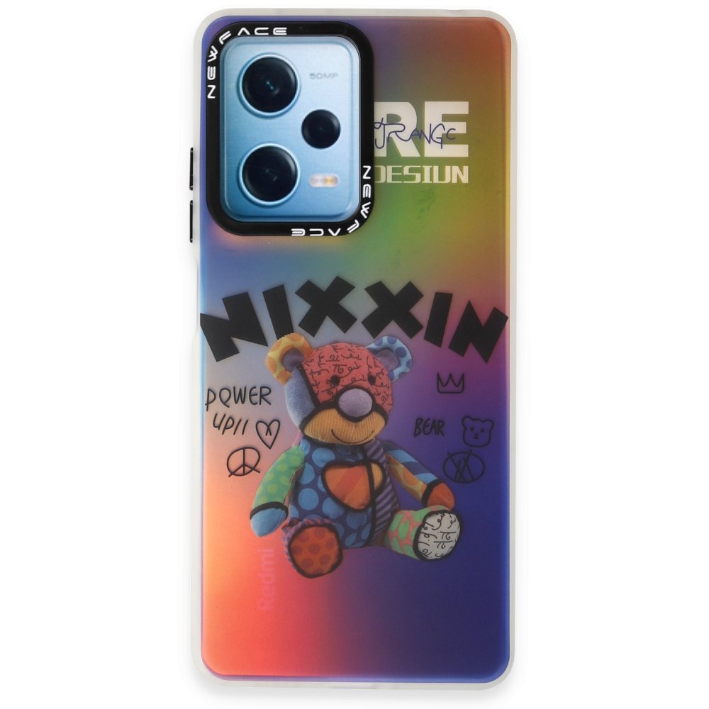 Newface Xiaomi Redmi Note 12 4G Kılıf Estoril Desenli Kapak - Estoril - 11