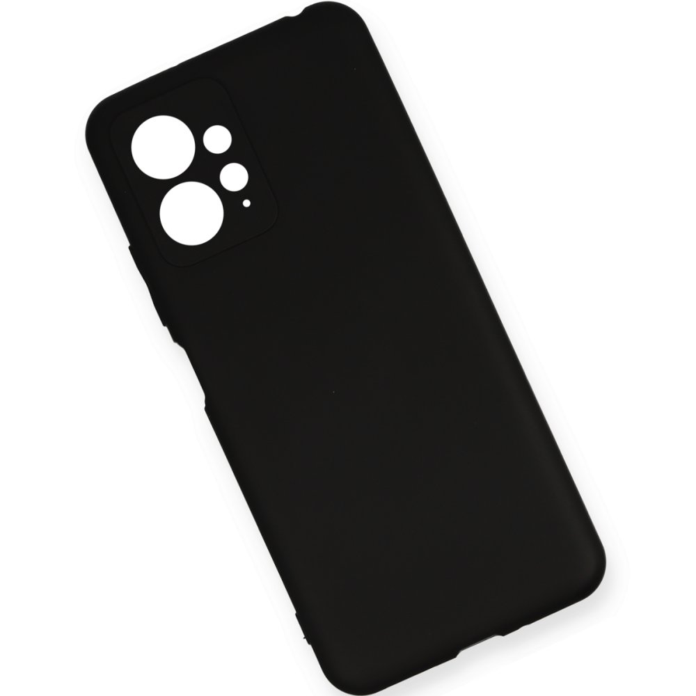 Newface Xiaomi Redmi Note 12 4G Kılıf First Silikon - Siyah